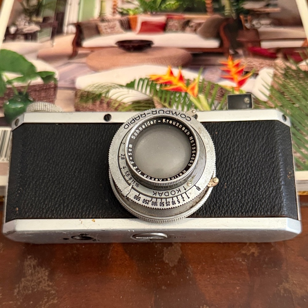 Kodak Black and Silver Film Camera